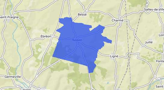 prix immobilier Tusson