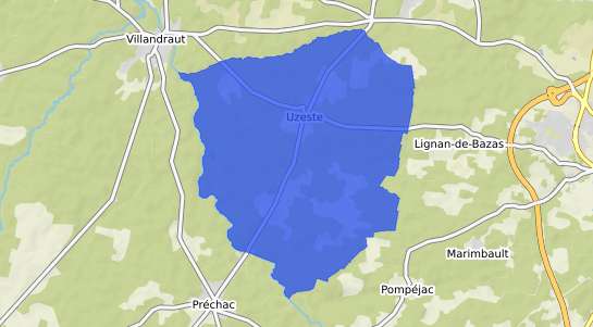 prix immobilier Uzeste
