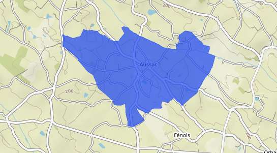 prix immobilier Aussac