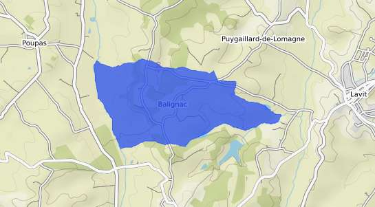 prix immobilier Balignac