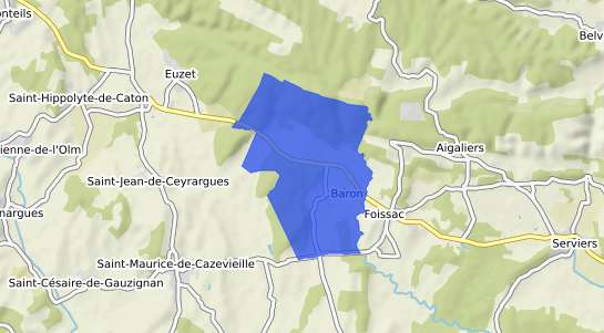 prix immobilier Baron