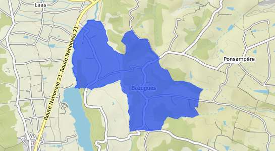 prix immobilier Bazugues