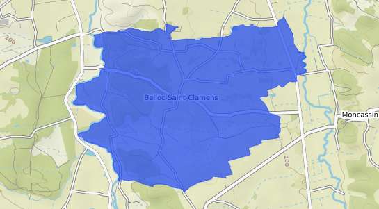 prix immobilier Belloc Saint Clamens