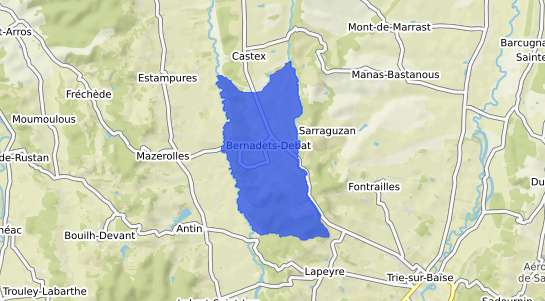 prix immobilier Bernadets Debat