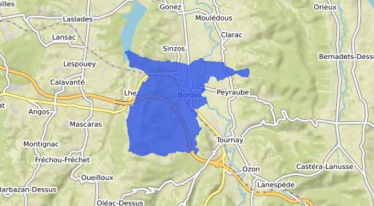 prix immobilier Bordes