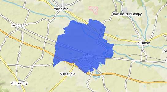 prix immobilier Bram