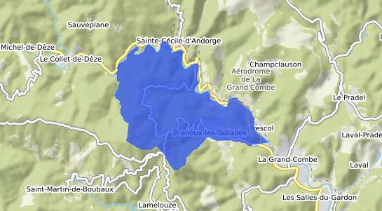 prix immobilier Branoux les Taillades