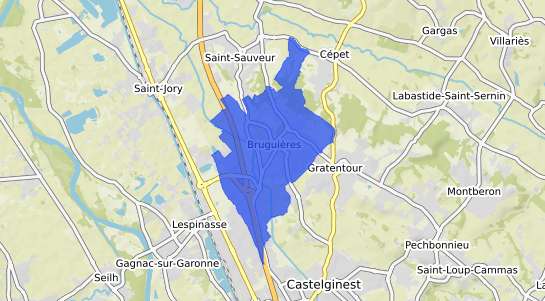 prix immobilier Brugui�res