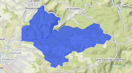 prix immobilier Burlats