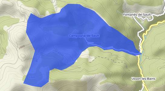 prix immobilier Campagna de Sault