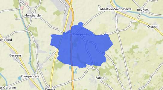 prix immobilier Campsas