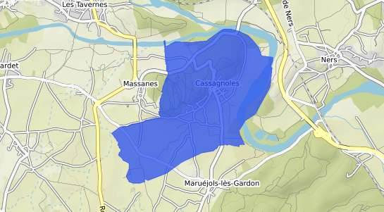 prix immobilier Cassagnoles