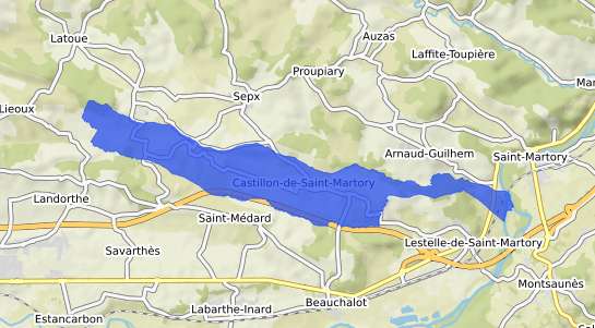 prix immobilier Castillon de Saint Martory