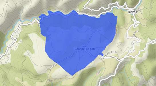 prix immobilier Causse B�gon