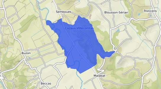 prix immobilier Cazaux Villecomtal