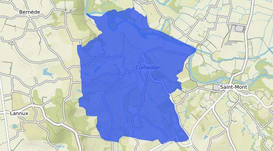 prix immobilier Corneillan