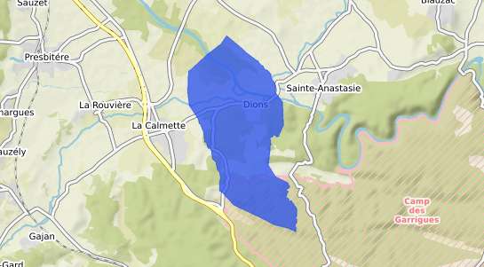 prix immobilier Dions