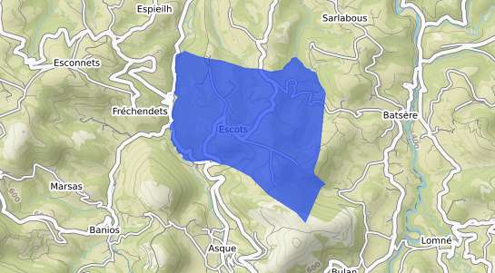 prix immobilier Escots