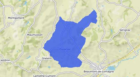 prix immobilier Esparsac