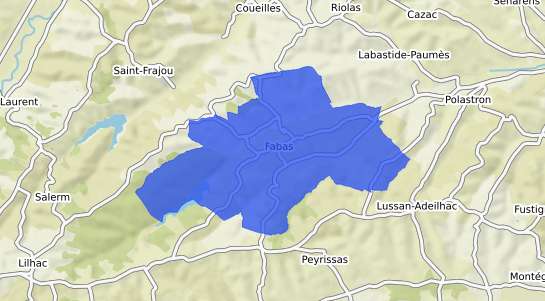 prix immobilier Fabas
