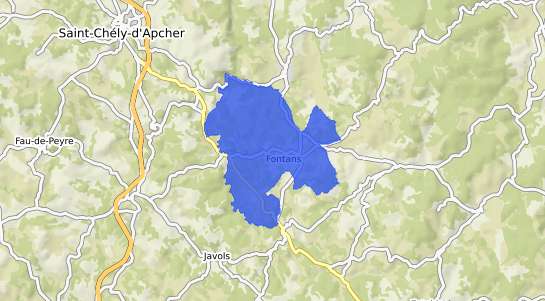 prix immobilier Fontans