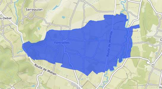 prix immobilier Fontrailles