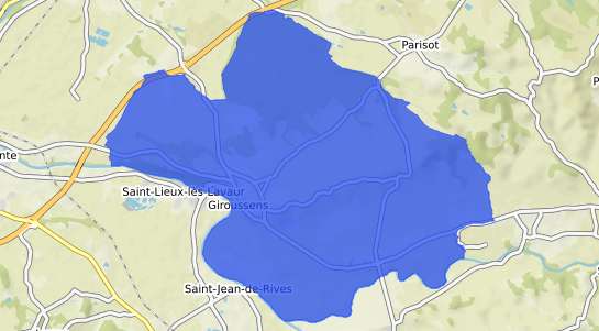 prix immobilier Giroussens
