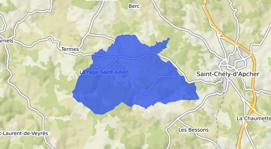 prix immobilier La Fage Saint Julien