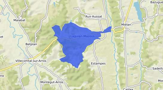 Prix m2 Laguian Mazous (32) Immobilier DVF au mètre carré 2024