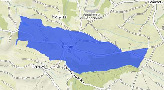prix immobilier Lahage