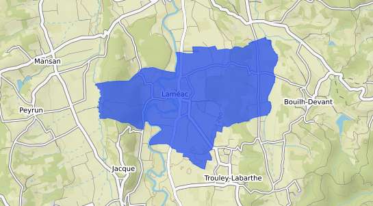 prix immobilier Lam�ac