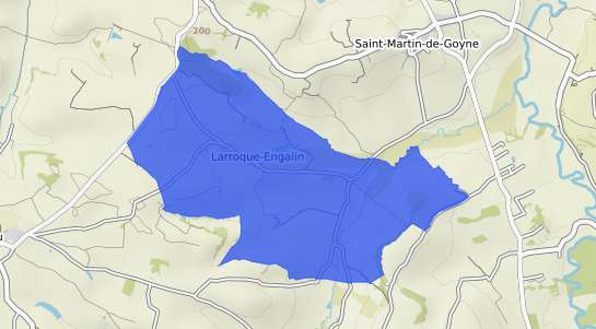 prix immobilier Larroque Engalin