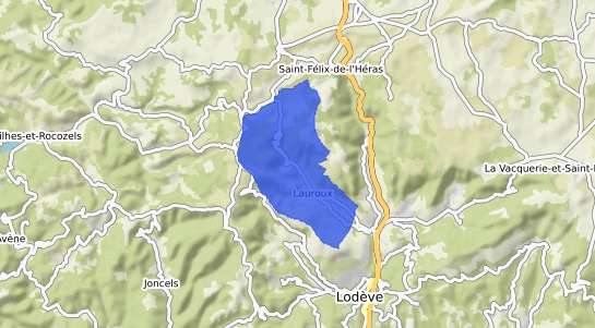 prix immobilier Lauroux