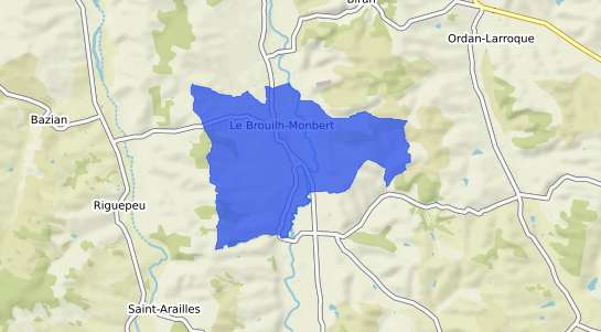 prix immobilier Le Brouilh Monbert