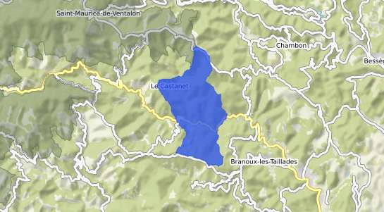 prix immobilier Le Collet de D�ze