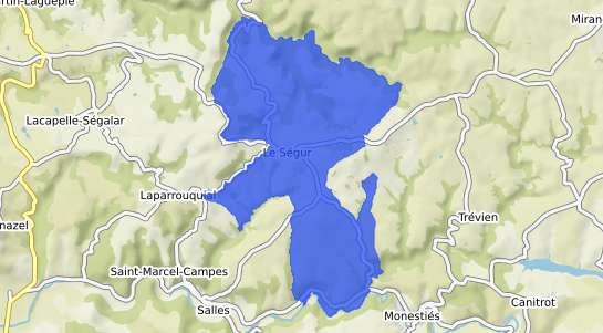 prix immobilier Le S�gur
