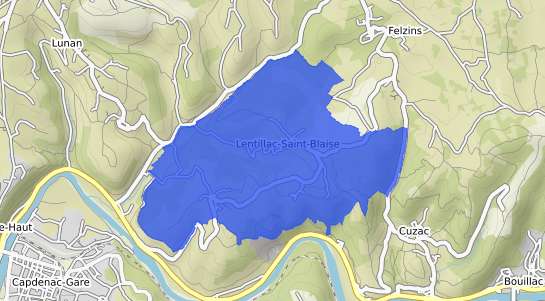 prix immobilier Lentillac Saint Blaise