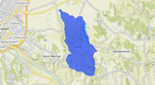 prix immobilier L�ojac