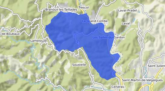 prix immobilier Les Salles du Gardon