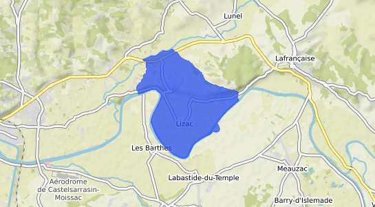 prix immobilier Lizac