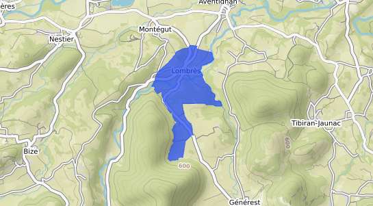 prix immobilier Lombr�s