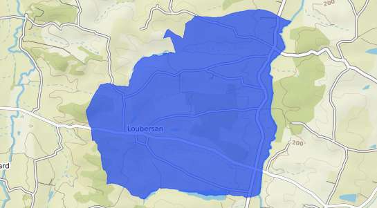 prix immobilier Loubersan