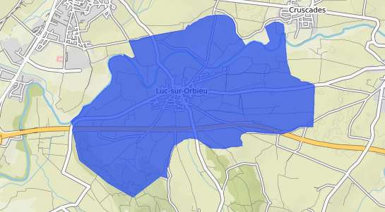 prix immobilier Luc sur Orbieu