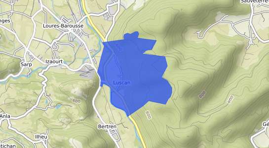 prix immobilier Luscan