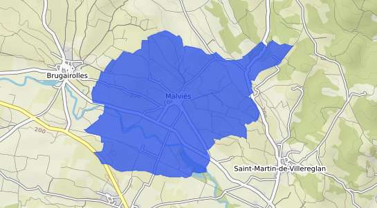 prix immobilier Malvi�s