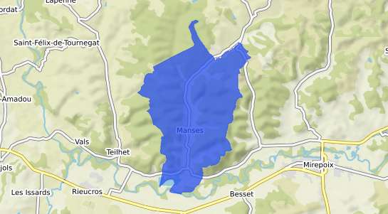 prix immobilier Manses