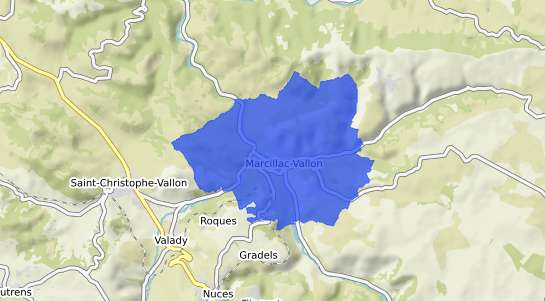 prix immobilier Marcillac Vallon