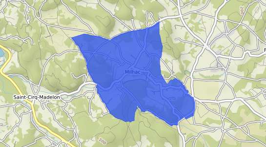 prix immobilier Milhac