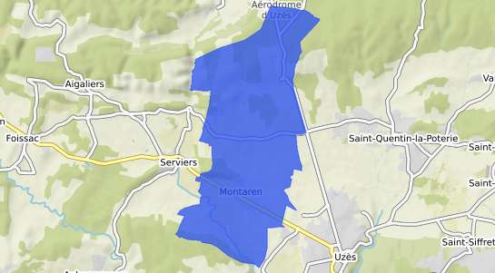 prix immobilier Montaren et Saint M�diers