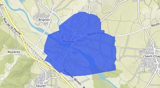 prix immobilier Moussac